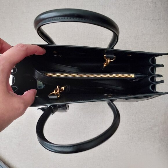 Sac De Jour Nano Top-Handle Bag in Smooth Leather - Picture 5 of 9